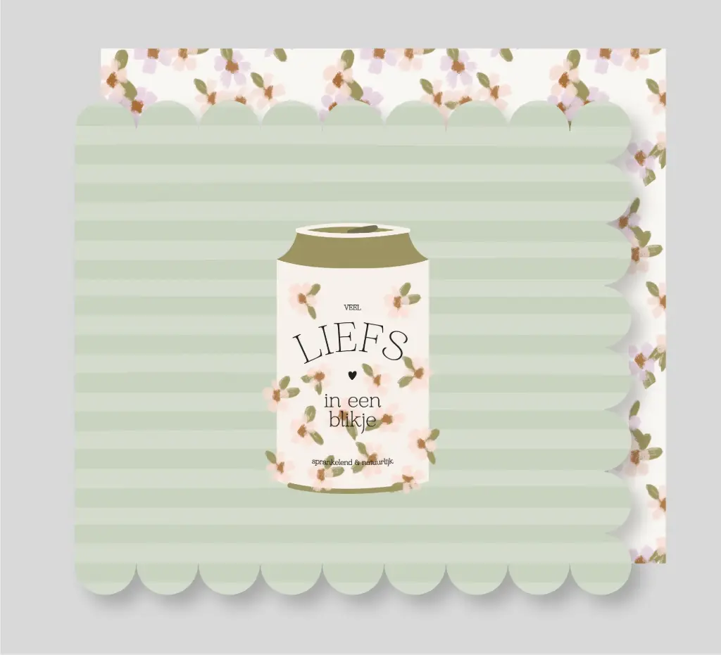 Veel liefs in een blikje
