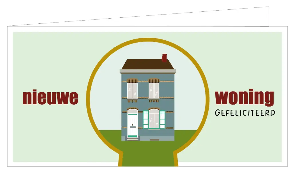 Nieuwe woning gefeliciteerd