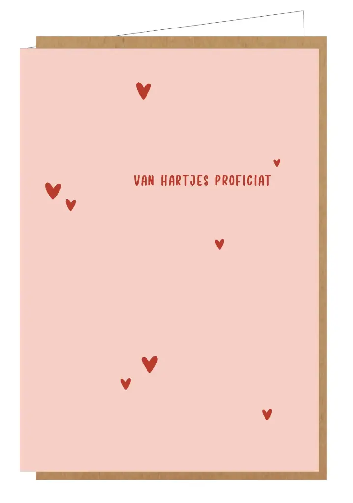 Van hartjes proficiat