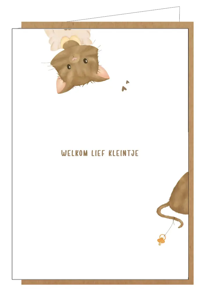 Welkom lief kleintje