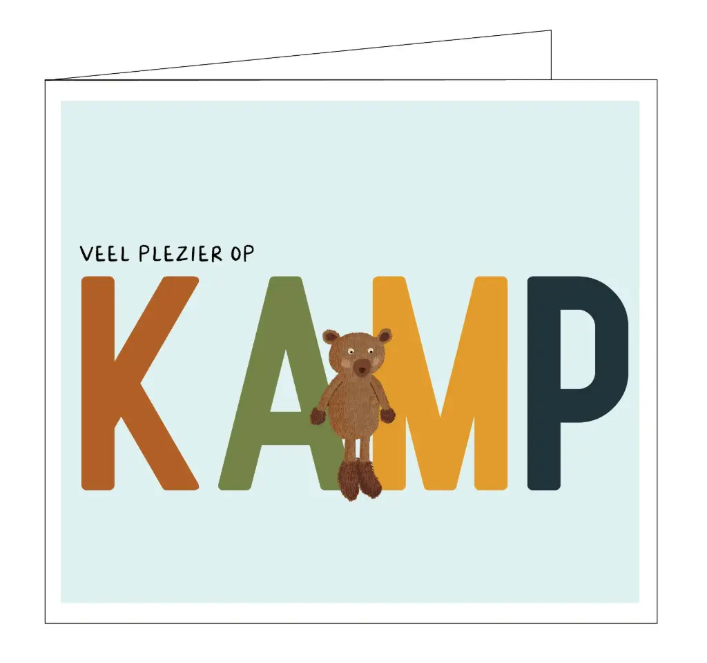 Veel plezier op kamp
