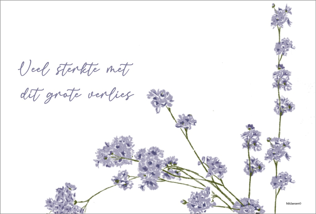 Veel sterkte met dit grote verlies