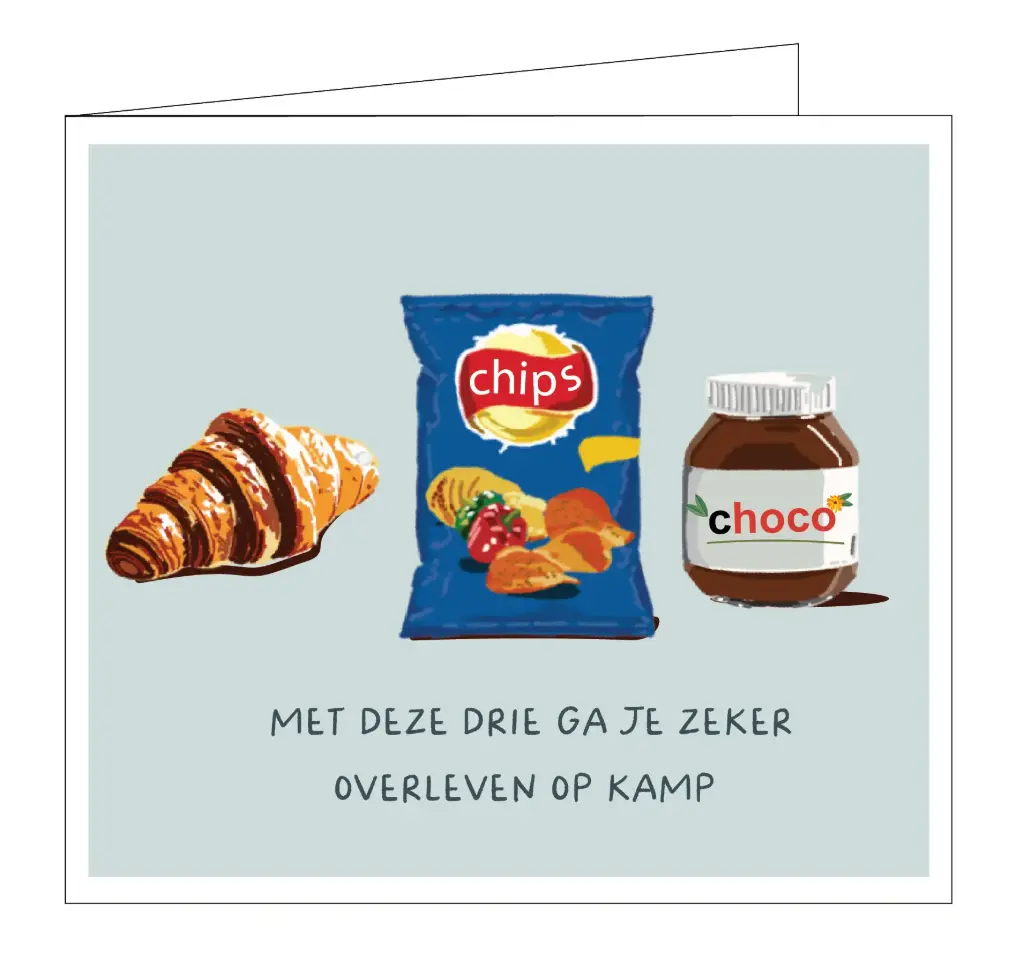 Met deze drie ga je zeker overleven op kamp