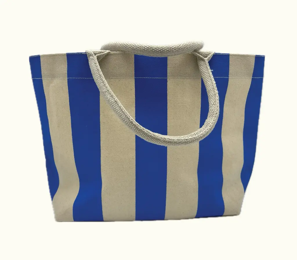 Canvasbag  strepen/rayé 320x140x280