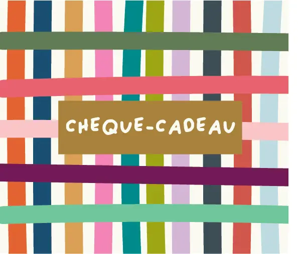 Chèque  cadeau 2 pieces 