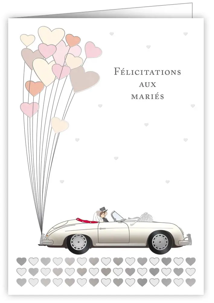 Félicitations aux mariés