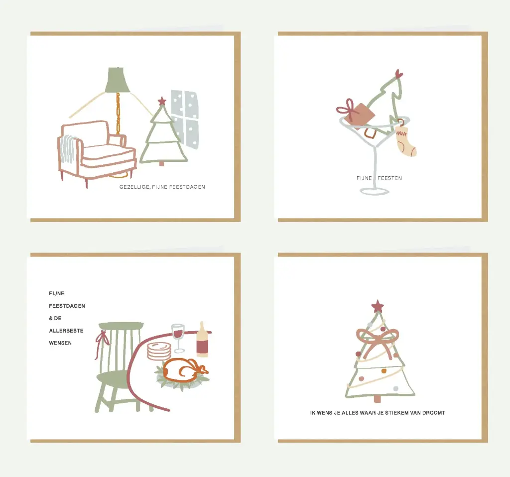 Kelly Marie box 8 stuks/4 designs