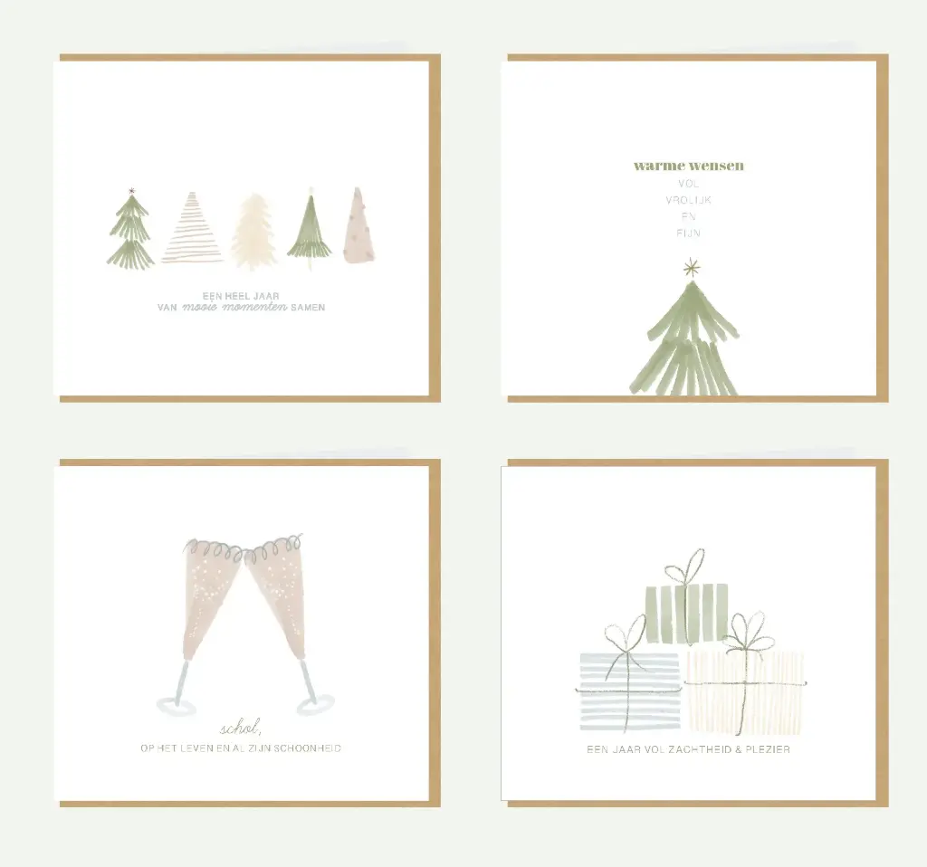 Kelly Marie box 8 stuks/4 designs