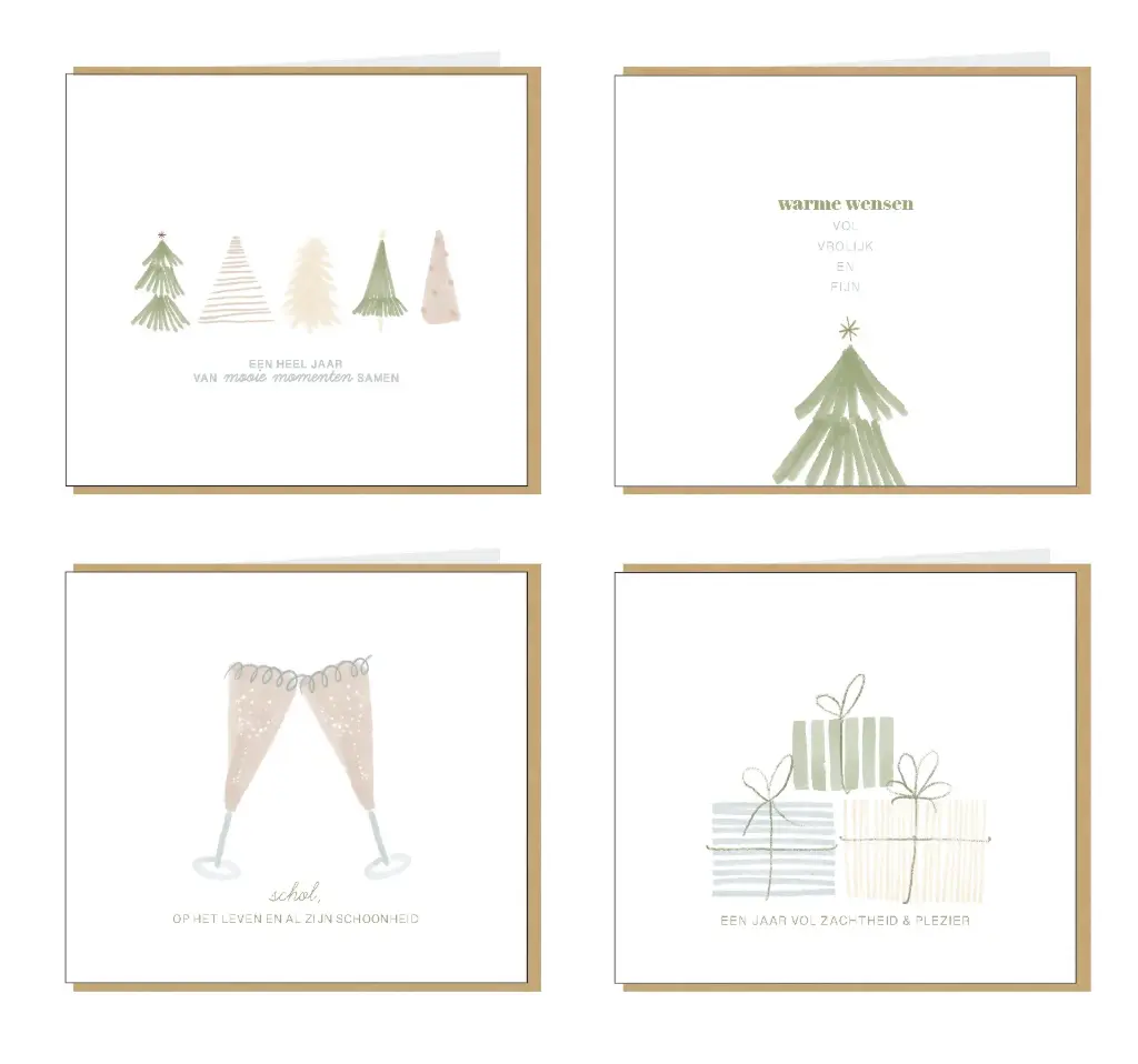 Kelly Marie box 8 stuks/4 designs