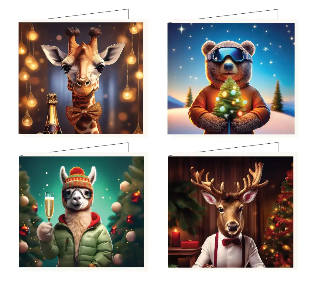 Hil Claesen box 8 stuks/4 designs