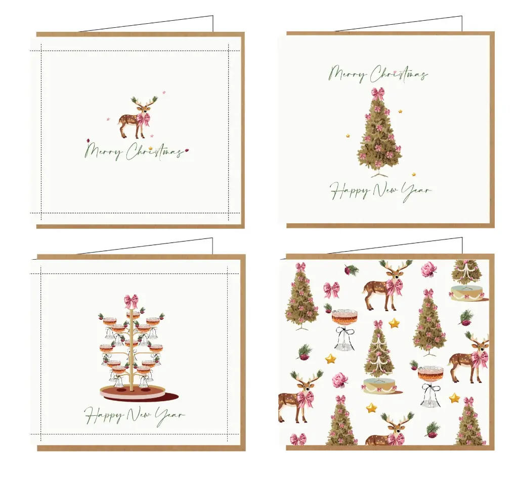 Hil Claesen box 8 stuks/4 designs