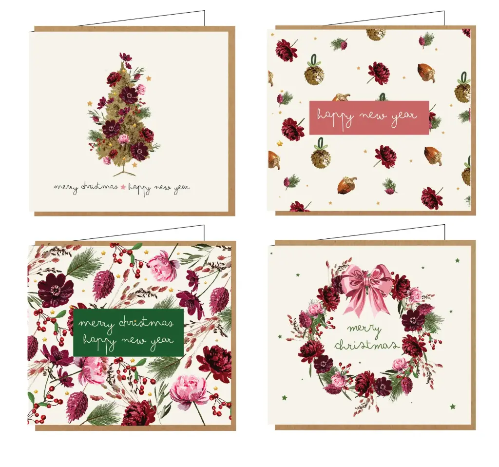 Hil Claesen box 8 stuks/4 designs