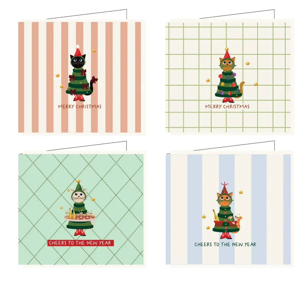 Hil Claesen box 8 stuks/4 designs