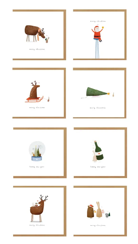 klein liefs box 8 stuks/8 designs