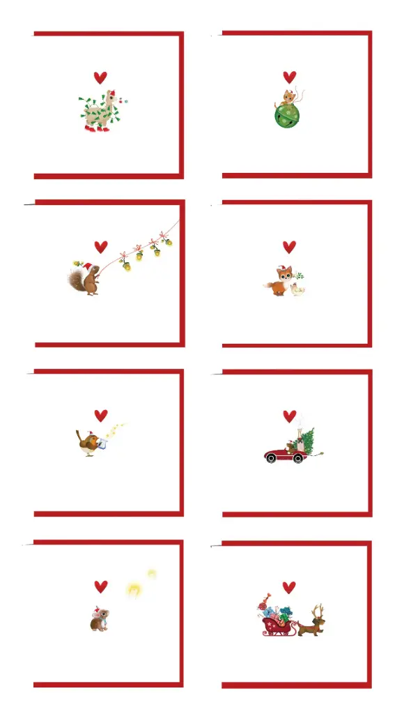 Yon box 8 stuks/8 designs