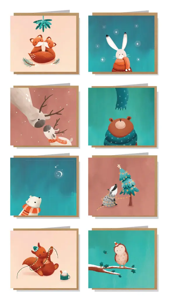 Studio Noorderlicht box 8 stuks/8 designs