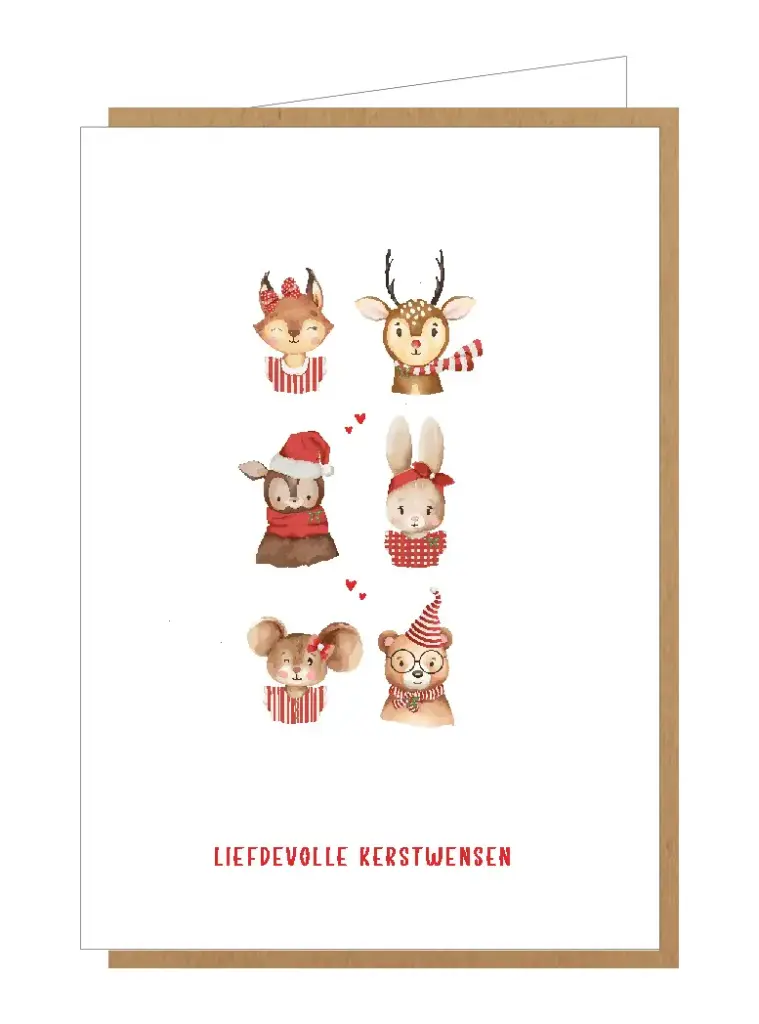 Liefdevolle kerstwensen