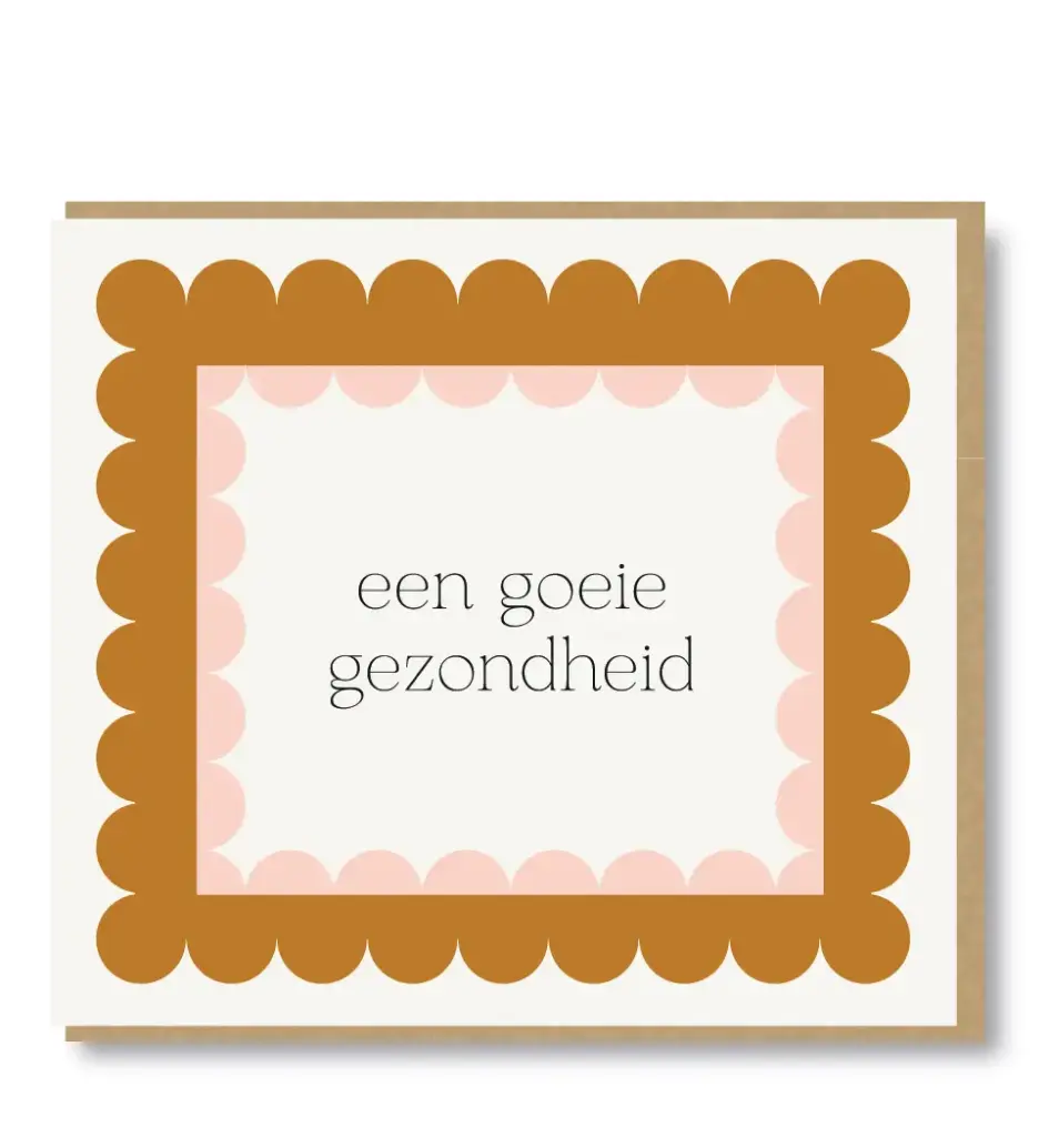 Een goeie gezondheid