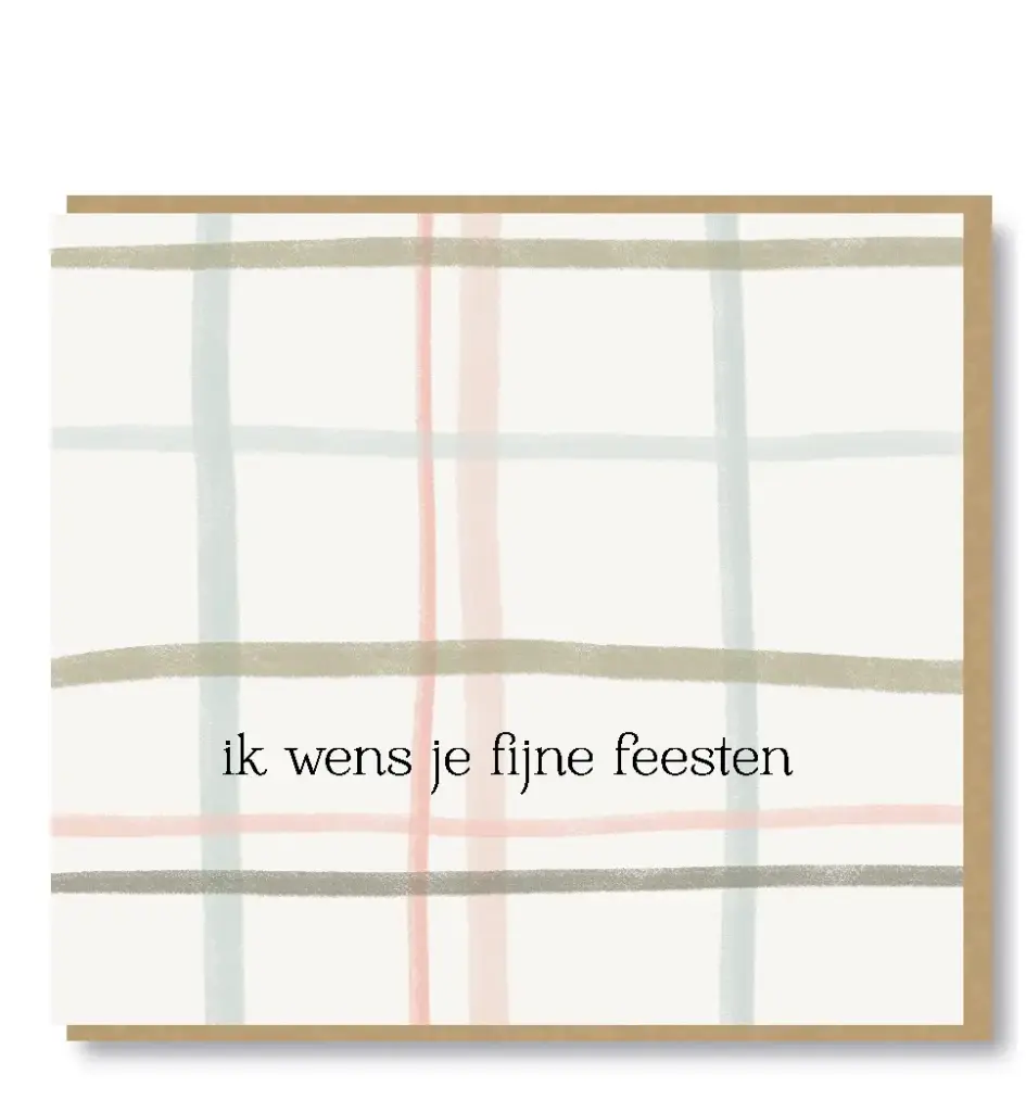 Ik wens je fijne feesten