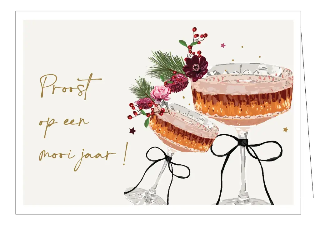 Proost op een mooi jaar !
