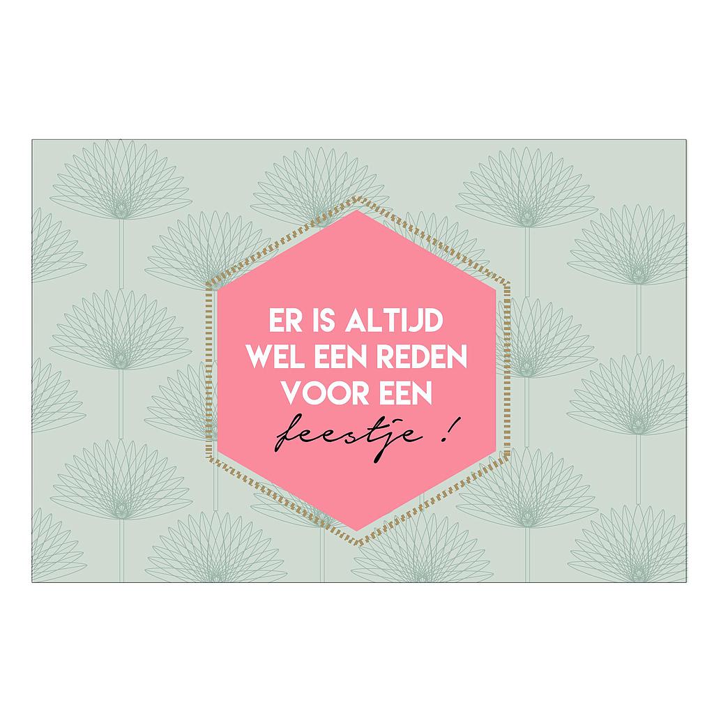 Er is altijd wel een reden voor een feestje !