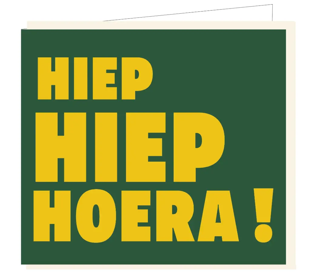 Hiep Hiep Hoera !