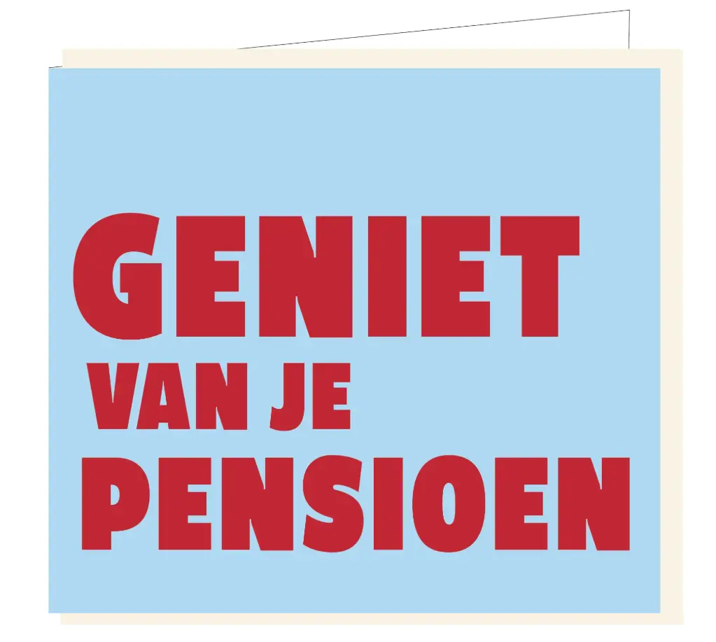 Geniet van je pensioen