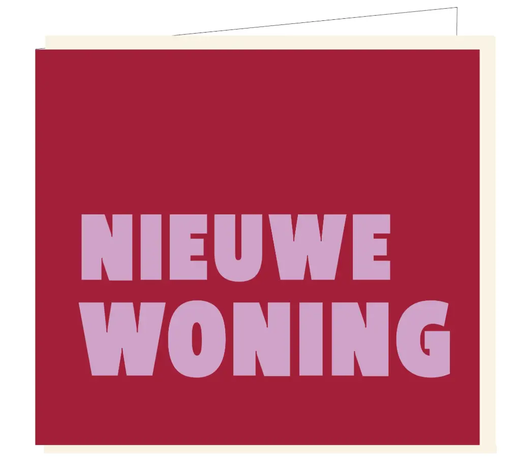 Nieuwe woning