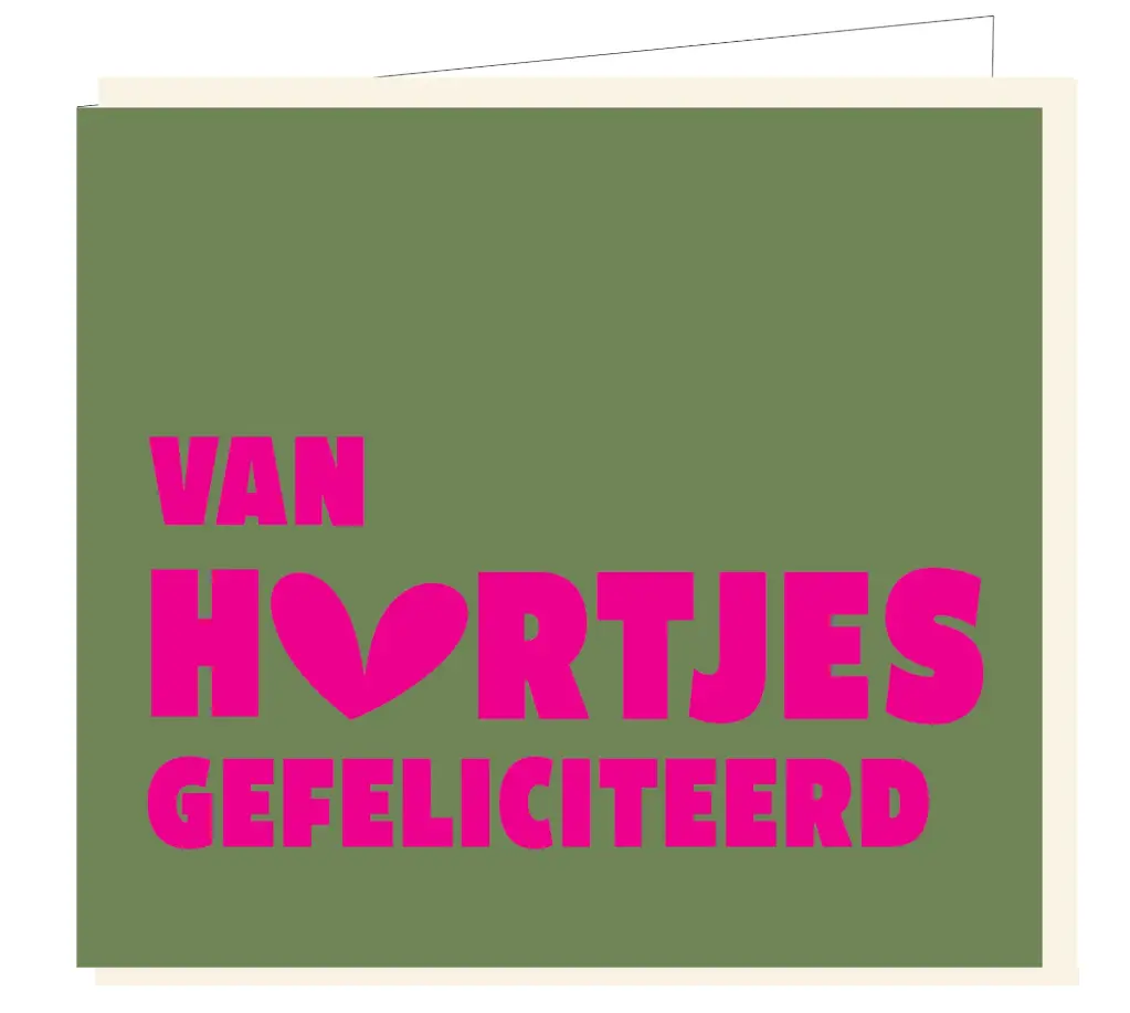 Van hartjes gefeliciteerd