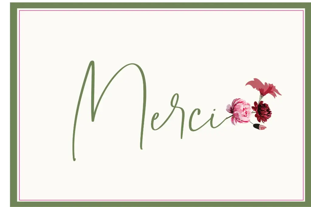 Merci 
