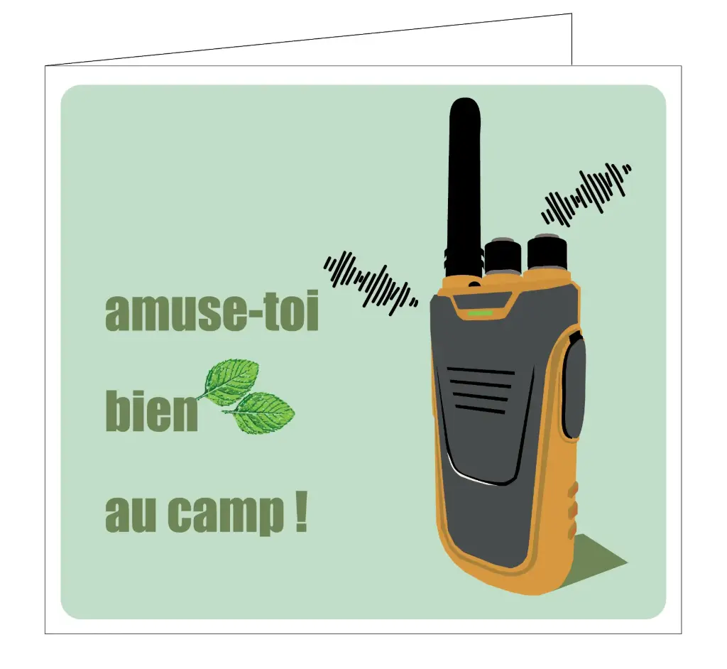 Amuse-toi bien au camp !
