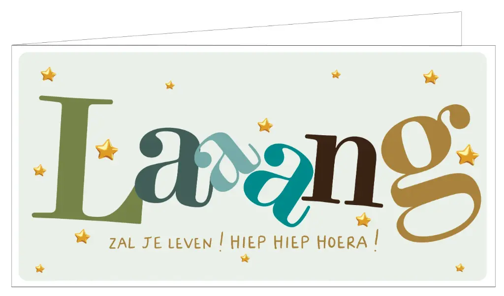 Laannggg zal je leven ! Hiep hiep hoera! 