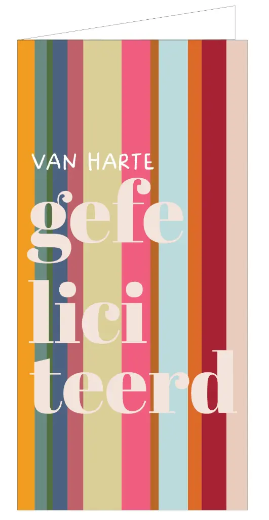 Van harte gefeliciteerd