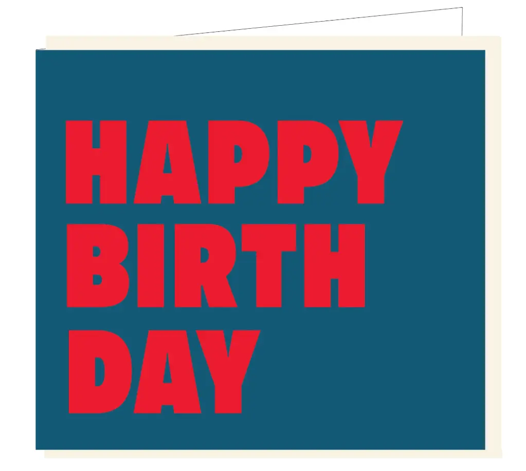 Happy Birthday