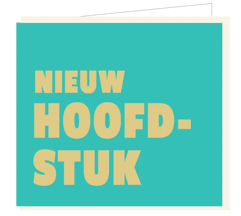 Nieuw hoofdstuk