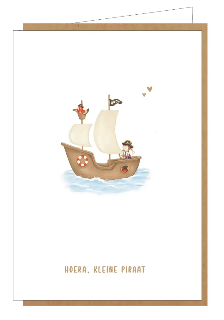 Hoera kleine piraat