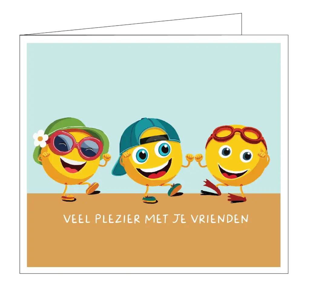 Veel plezier met je vrienden