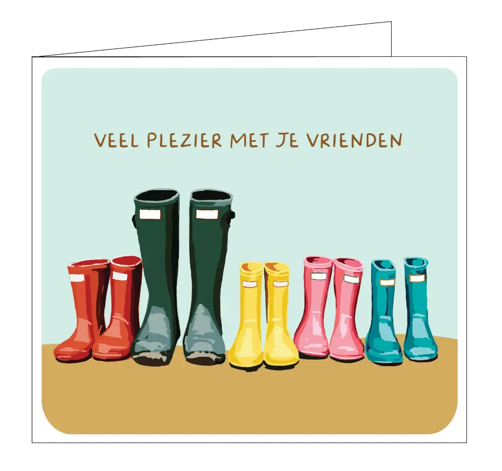 Veel plezier met je vrienden