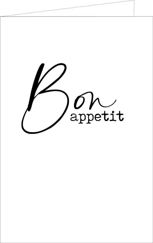 Bon appetit