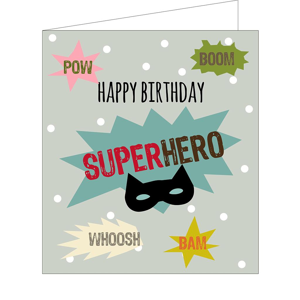 Happy birthday, superhero