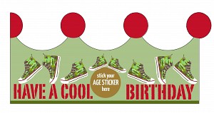 Have a cool birthday ( met sticker 1 tot 6 )