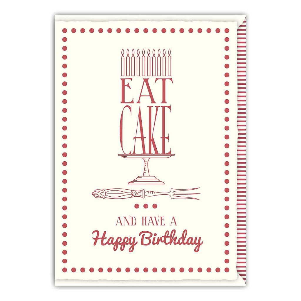 Eat cake … happy birthday