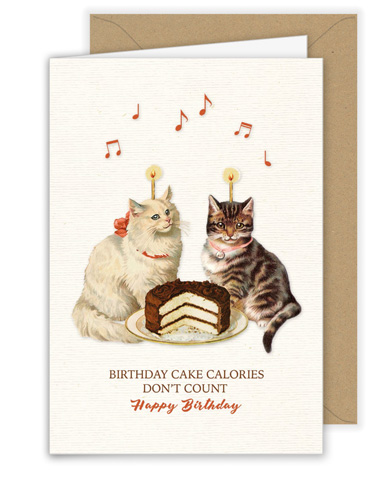 Birthday cake calories don't count Happy Birthday