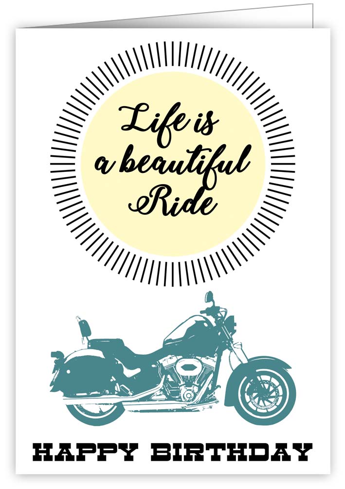 Happy birthday, life is a beautiful ride