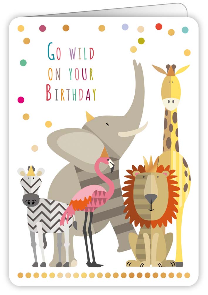 Go wild on your birthday