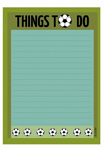 Things to do - voetbal