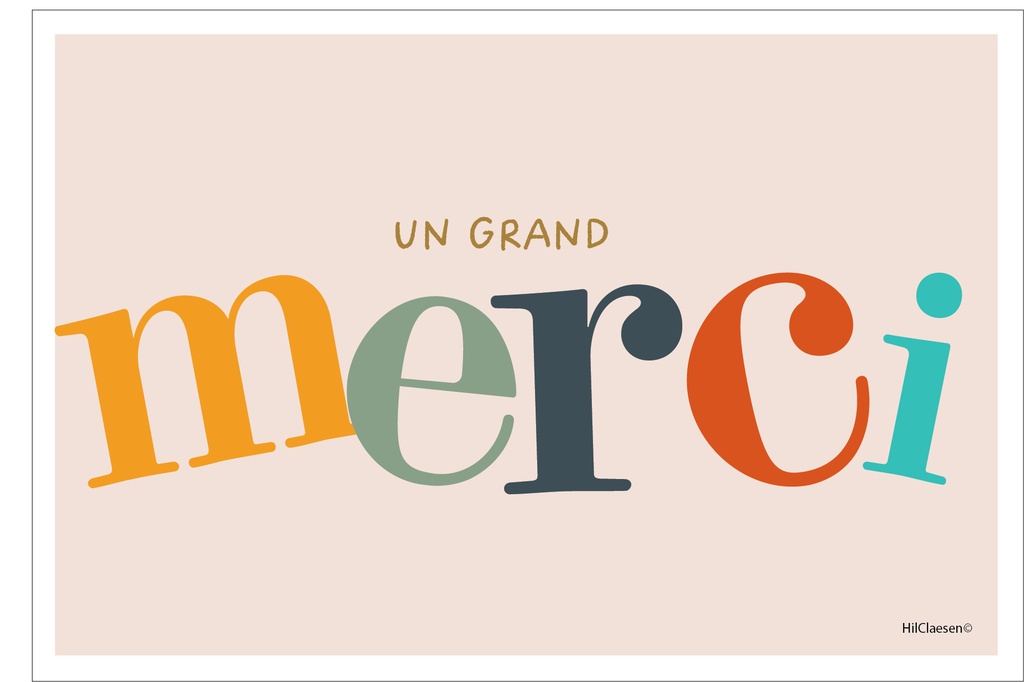 Un grand merci