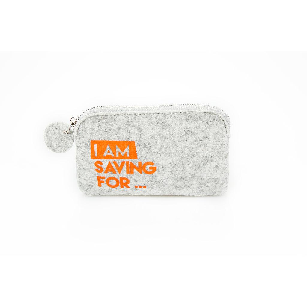 I am saving for ...  (moneybag 9x15)   