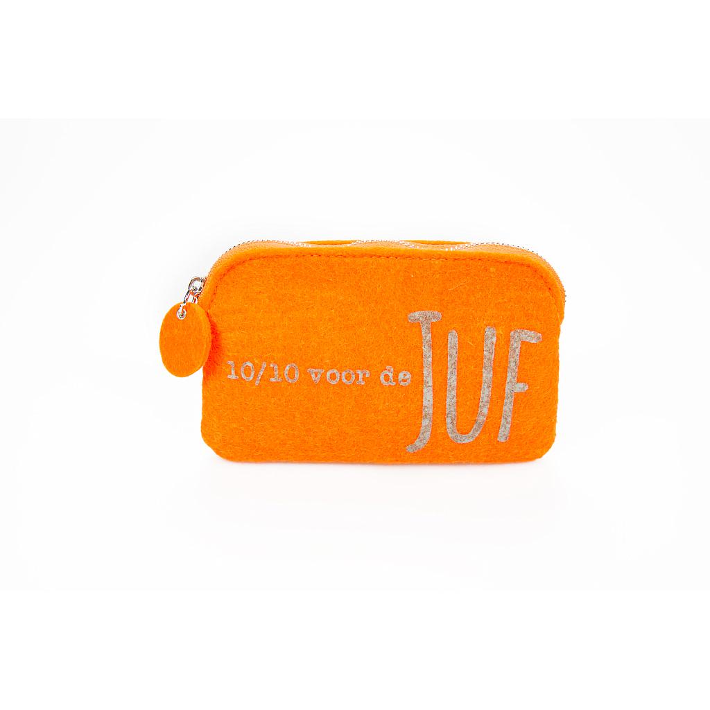 10/10 voor deze juf (moneybag 9x15)     