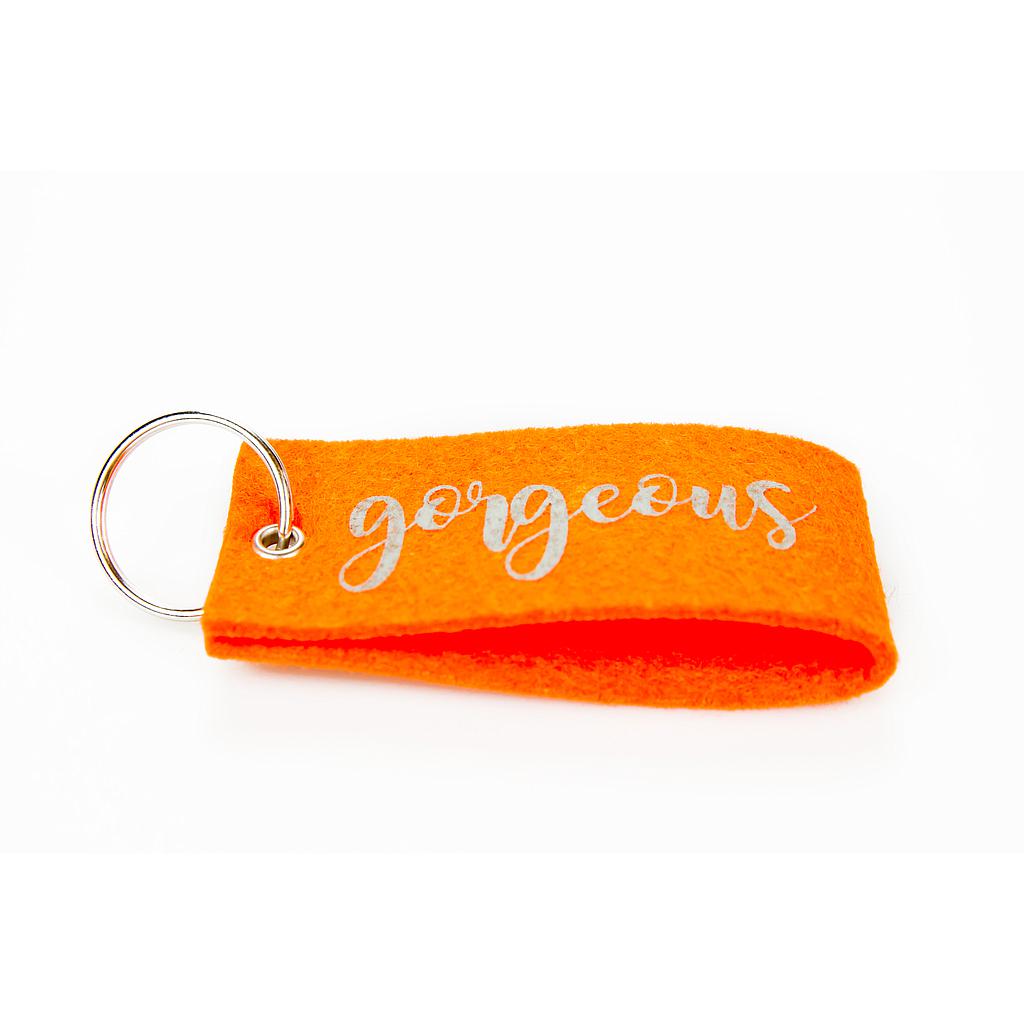 Gorgeous (keychain 11x4.5)